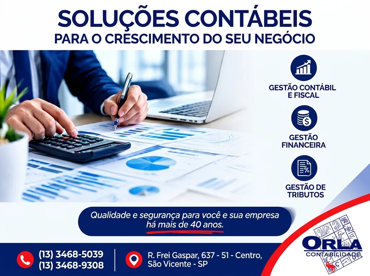 Orla Contabilidade - Soluções contábeis para o crescimento do seu negócio
